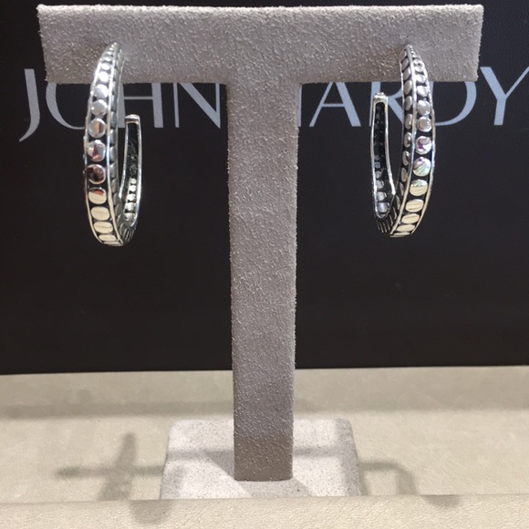 John Hardy Jewelry - John Hardy Dot hoop earrings